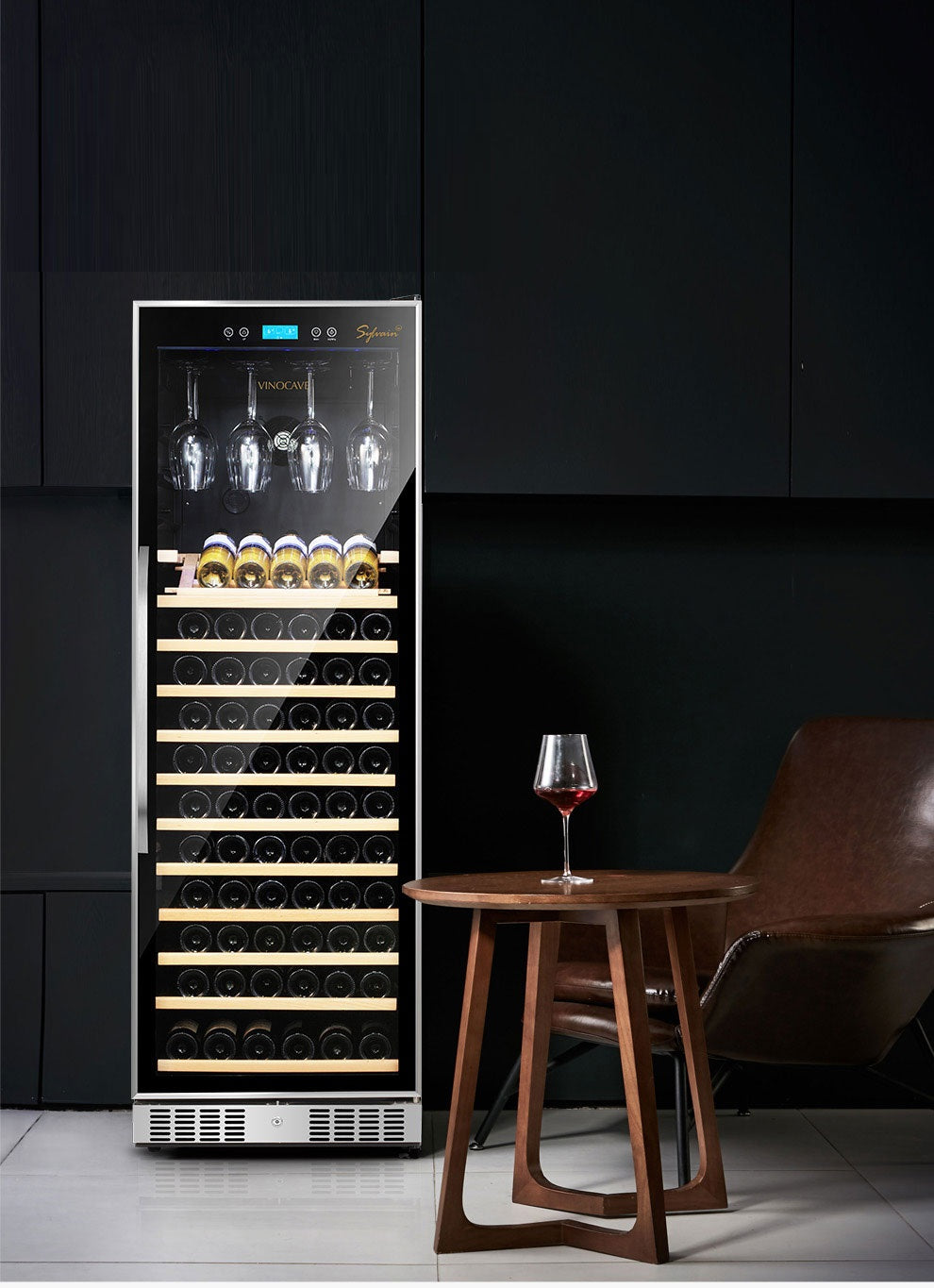 Elysian S- 168 Bottle Grandeur Cooling Single Zone Wine Fridge