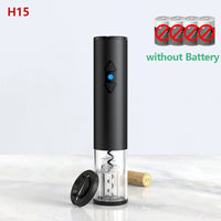 Thumbnail for Automatic Bottle Opener Electric Wine Bottle Opener Corkscrew Foil Cutter Set Red Wine Openers Jar Opener Kitchen Accessories