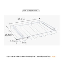 Thumbnail for Standing Wine Rack Wall Mounted Wine Bottle Rack Holder Display Shelf Kitchen Bar Exhibition Creative Top Mounted Wine Rack