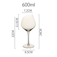 Thumbnail for Jinyoujia-Rainbow Wine Glass, Lon Plated, Gradual Change, Seven Color Goblet, Northern Europe, Dazzle, Cup, Champagne, Red Wine