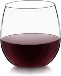 Thumbnail for Stemless 12-Piece Wine Glass Party Set for Red and White Wines