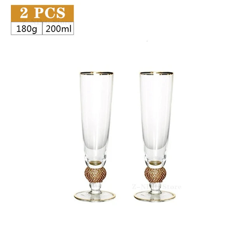 Creative Glass Tall Wine Glass Cocktail Glass Champagne Glass Drink Pour Glass Bar Supplies Glass Wine Glass Whiskey Glass