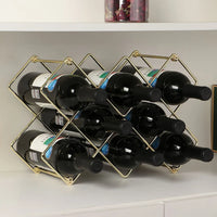 Thumbnail for Large Metal Wine Racks Bar Display Rack Red Wine Storage Cabinet Bottle Cabinet Stand Holders Wine Cellar Storage Accessories