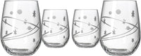 Thumbnail for Space Stemless Wine Glass 17 Ounces | Lead-Free Glass | American Made Glass Design | Etched Tumbler Glasses | Planets and Stars - for the Space Enthusiast'S Thirst (Set of 4)