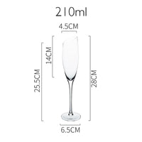 Thumbnail for Jinyoujia-Rainbow Wine Glass, Lon Plated, Gradual Change, Seven Color Goblet, Northern Europe, Dazzle, Cup, Champagne, Red Wine