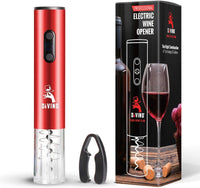 Thumbnail for Electric Wine Opener Rechargeable Set – Cordless Electric Wine Bottle Opener with Foil Cutter – Automatic Wine Opener Electric Corkscrew – Electric Wine Openers Rechargeable Wine Opener, Wine Gift Set