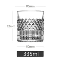 Thumbnail for Glass Transparent Whiskey Glass Home Creative Liquor Spirits Wine Glass Beer Glass