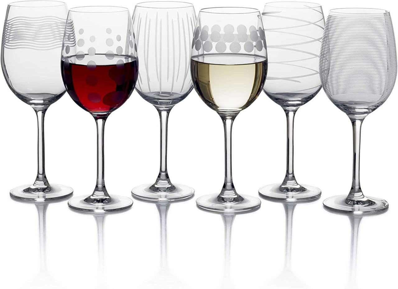 Cheers White Wine Glasses, 16-Ounce, Set of 8