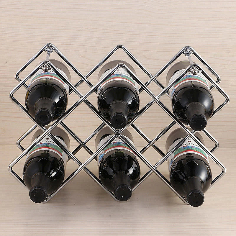 Large Metal Wine Racks Bar Display Rack Red Wine Storage Cabinet Bottle Cabinet Stand Holders Wine Cellar Storage Accessories