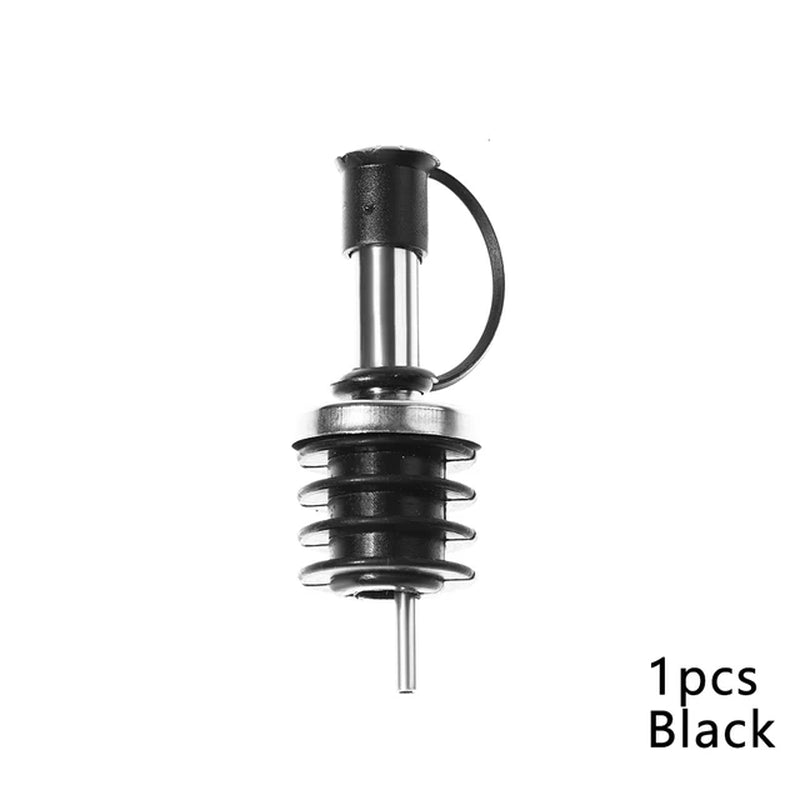 1PCS Multifunction Wine Pourer Stainless Steel Wine Stopper Olive Pourer Dispenser Bottle Mouth with Stopper Kitchen Tools Gifts