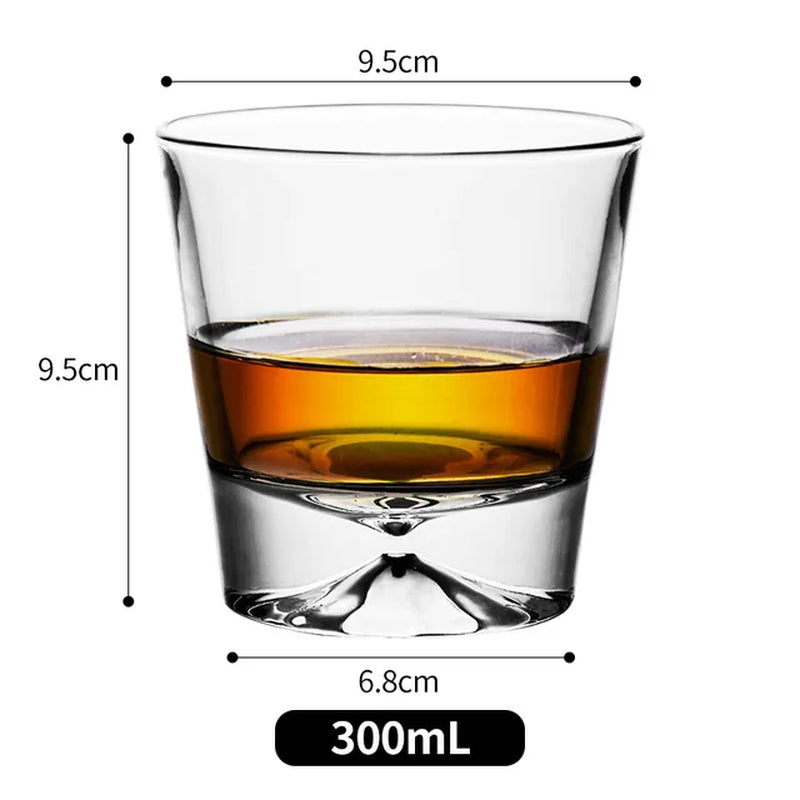 Classic Transparent Whiskey Glass Bar Professional Wine Glass Liquor Spirit Beer Cup