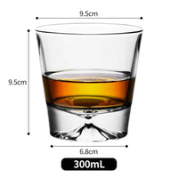 Thumbnail for Classic Transparent Whiskey Glass Bar Professional Wine Glass Liquor Spirit Beer Cup