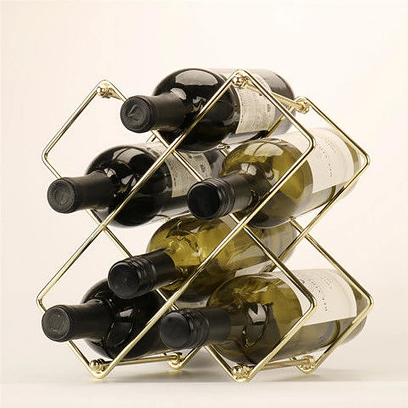 Large Metal Wine Racks Bar Display Rack Red Wine Storage Cabinet Bottle Cabinet Stand Holders Wine Cellar Storage Accessories