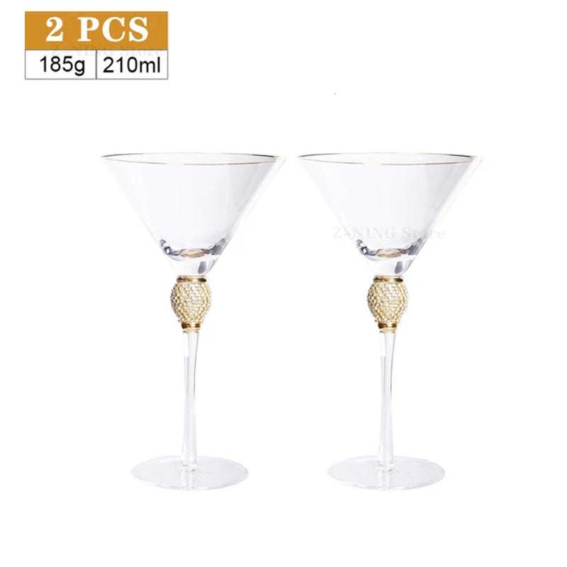 Creative Glass Tall Wine Glass Cocktail Glass Champagne Glass Drink Pour Glass Bar Supplies Glass Wine Glass Whiskey Glass