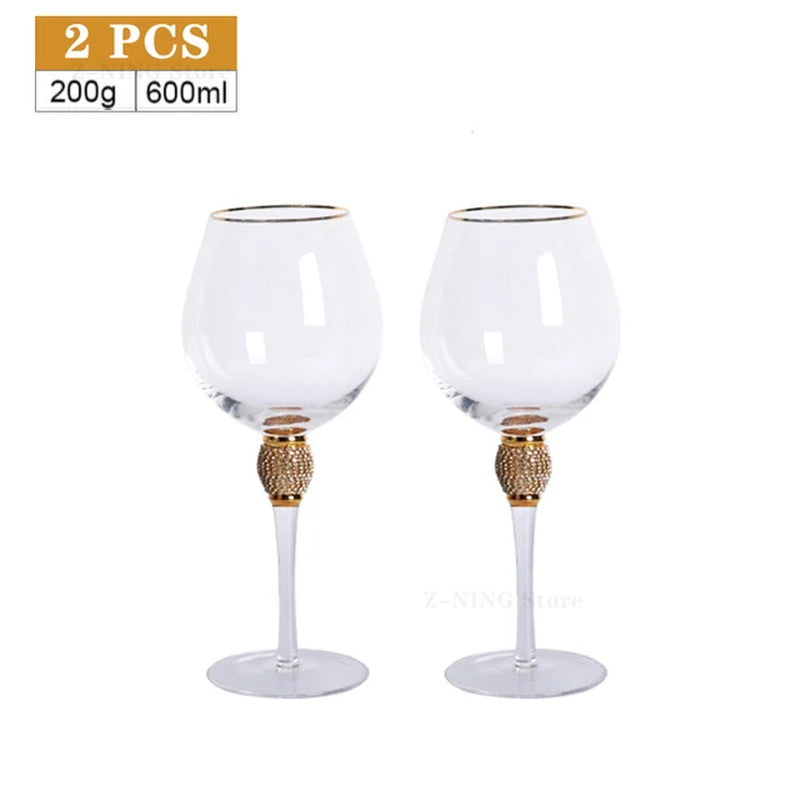 Creative Glass Tall Wine Glass Cocktail Glass Champagne Glass Drink Pour Glass Bar Supplies Glass Wine Glass Whiskey Glass