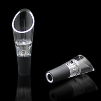 Thumbnail for Electric Wine Opener Corkscrew Automatic Wine Bottle Opener + Acrylic Wine Pourer Kit for Home Hotel Party Wedding