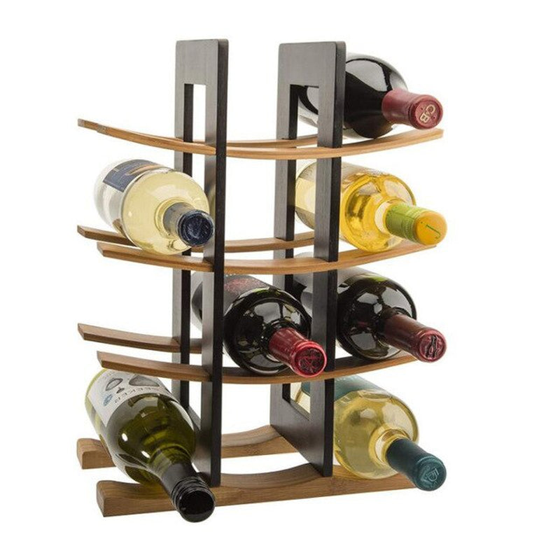 Wooden Bamboo Wine Rack Home Decoration Countertop Wine Rack Bar Kitchen Dining Storage Wine Rack Home Decoration Countertop