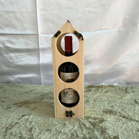 Thumbnail for High Quality Wooden Wine Bottle Rack Creative and Practical Red Wine Rack Living Room Decoration Cabinet Red Wine Storage Rack