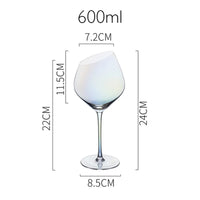 Thumbnail for Jinyoujia-Rainbow Wine Glass, Lon Plated, Gradual Change, Seven Color Goblet, Northern Europe, Dazzle, Cup, Champagne, Red Wine