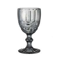 Thumbnail for Retro Colored Wine Glasses Drink Water Cup with Multi-Color Diamond Pattern Goblet Glass