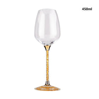 Thumbnail for Promotional Wine Glasses Stained Glass Stand Crystal Wedding Grooms Glasses Decoration Goods for Creativity Fashion Home Glass