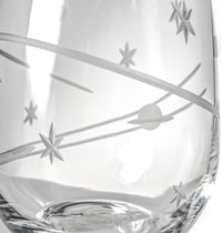 Thumbnail for Space Stemless Wine Glass 17 Ounces | Lead-Free Glass | American Made Glass Design | Etched Tumbler Glasses | Planets and Stars - for the Space Enthusiast'S Thirst (Set of 4)