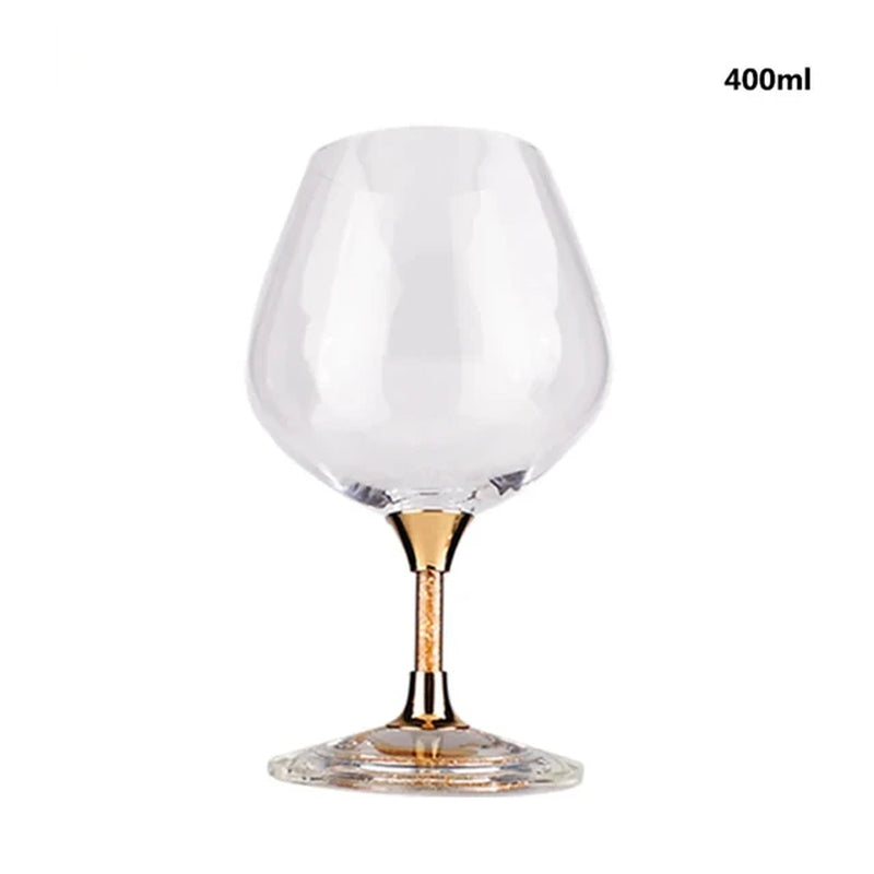 Promotional Wine Glasses Stained Glass Stand Crystal Wedding Grooms Glasses Decoration Goods for Creativity Fashion Home Glass