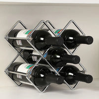 Thumbnail for Large Metal Wine Racks Bar Display Rack Red Wine Storage Cabinet Bottle Cabinet Stand Holders Wine Cellar Storage Accessories