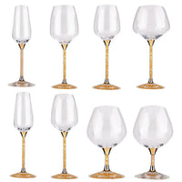 Thumbnail for Promotional Wine Glasses Stained Glass Stand Crystal Wedding Grooms Glasses Decoration Goods for Creativity Fashion Home Glass