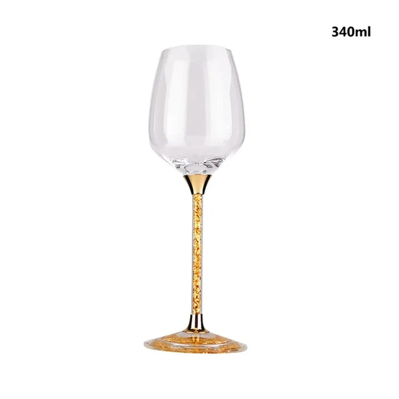 Promotional Wine Glasses Stained Glass Stand Crystal Wedding Grooms Glasses Decoration Goods for Creativity Fashion Home Glass