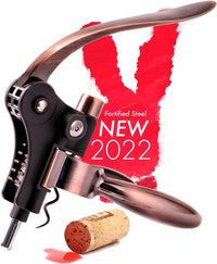 Thumbnail for Wine Corkscrew Opener Set Legend Bottle Opener Wine Opener Wine Accessories Opener Wine Corkscrew Opener Lever Cork Wine Kit: with Foil Cutter,Wine Stopper and Extra Spiral (Bronze2021)