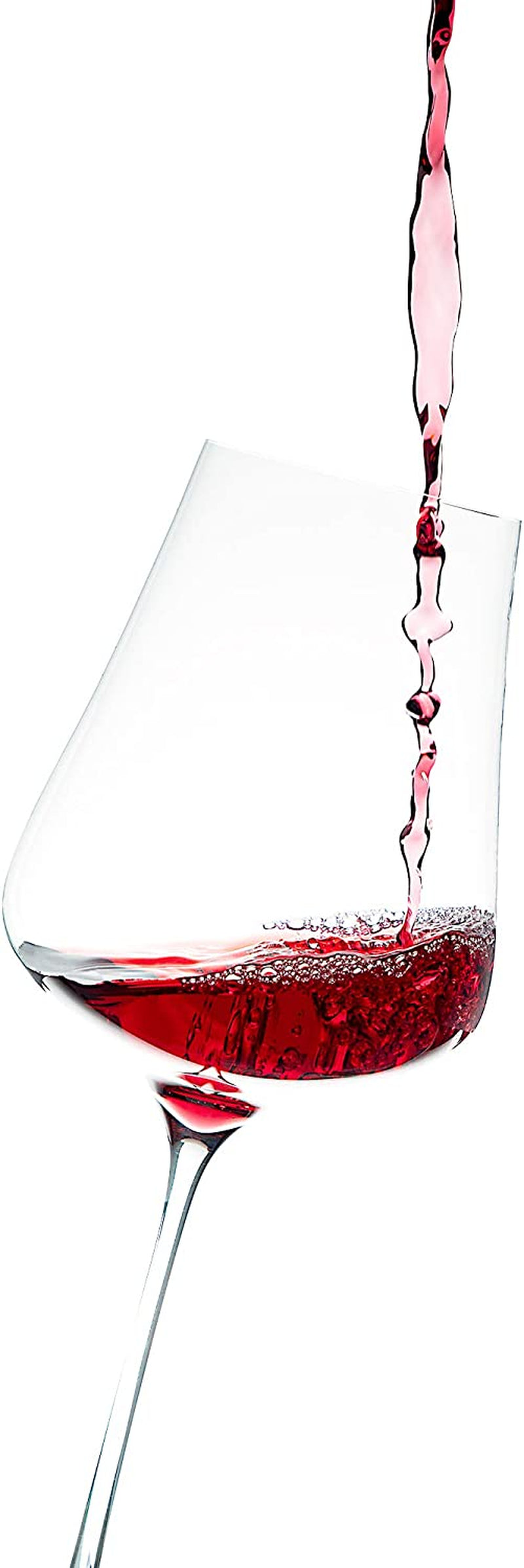 Grassl Liberté Wine Glass, Set of 2 Mouth-Blown Crystal Universal Wine Glasses for All Red and White Wine Types