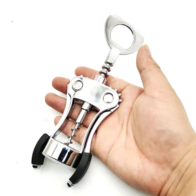 Metal Bottle Opener Red Wine Corkscrew Bottle Handle Opener Corkscrews Essential Tools for Bars