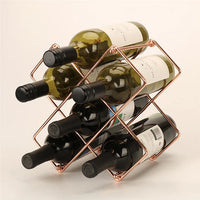 Thumbnail for Large Metal Wine Racks Bar Display Rack Red Wine Storage Cabinet Bottle Cabinet Stand Holders Wine Cellar Storage Accessories