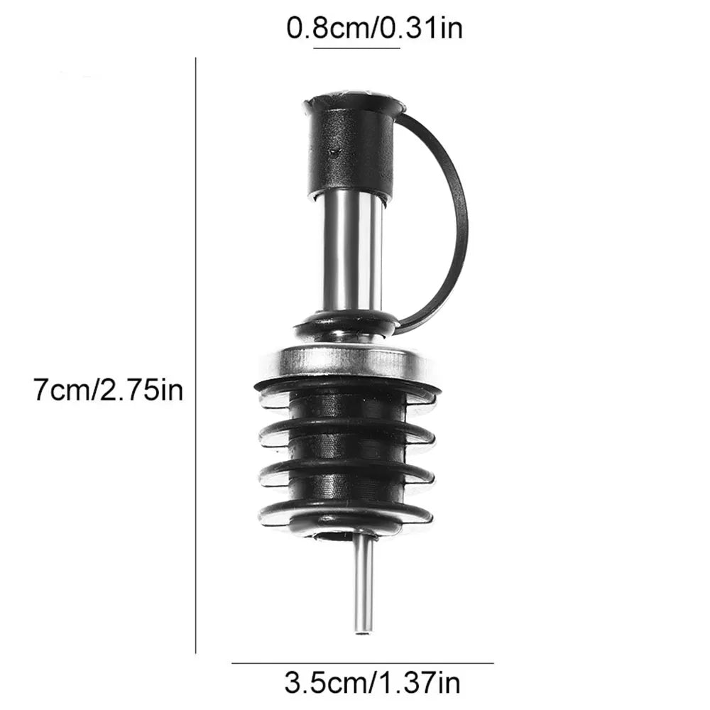 1PCS Multifunction Wine Pourer Stainless Steel Wine Stopper Olive Pourer Dispenser Bottle Mouth with Stopper Kitchen Tools Gifts