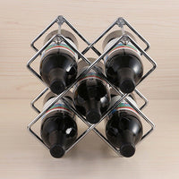 Thumbnail for Large Metal Wine Racks Bar Display Rack Red Wine Storage Cabinet Bottle Cabinet Stand Holders Wine Cellar Storage Accessories