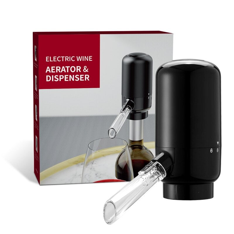 Automatic Wine Pourer Electric Red Wine Dispenser Wine Aerator Decanter Electric Wine Pourer Tool Kitchen Bar Accessories