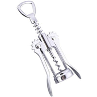 Thumbnail for Portable Stainless Steel Red Wine Opener Wing Type Metal Wine Corkscrew Bottle Openers Corkscrews Wine Cork Remover Kitchen Bar